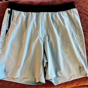 Ten Thousand Interval Short.  XL, 7” inseam, no liner.  Tahoe Blue